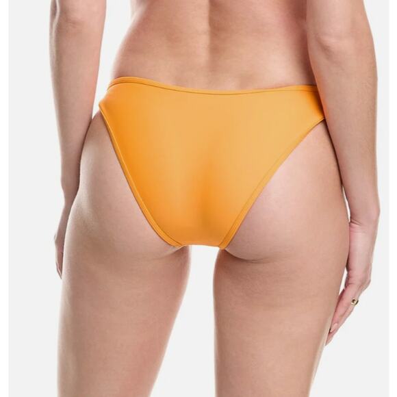 RAMY BROOK SIZE LARGE ISLA BIKINI SWIM BOTTOMS APRICOT ORANGE NEW - Picture 2 of 9